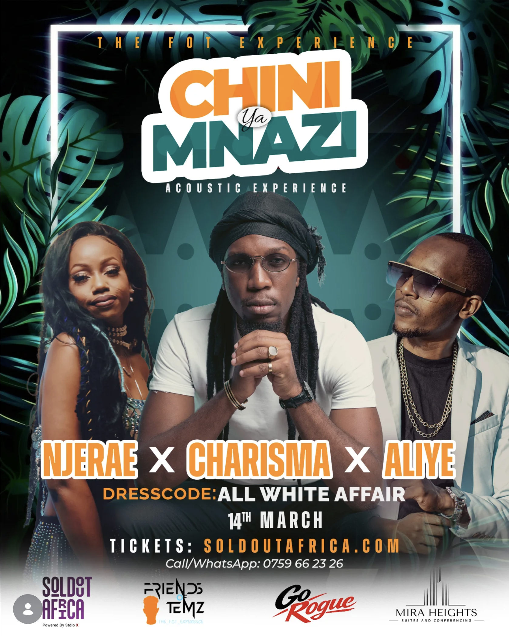 Chini ya Mnazi Experience: 1st Anniversary, Mombasa