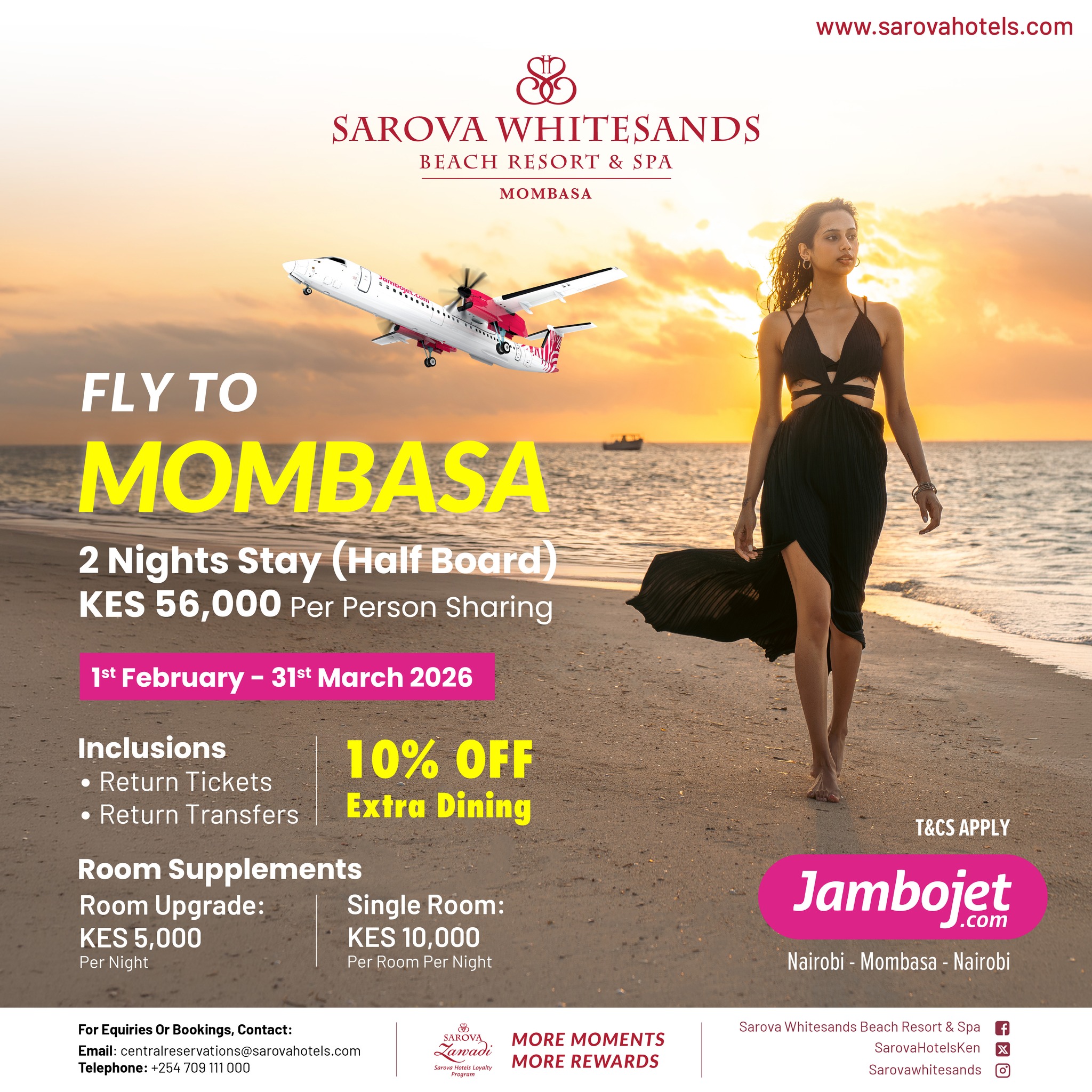 Sarova Whitesands Resort and Spa March 2026 Offer